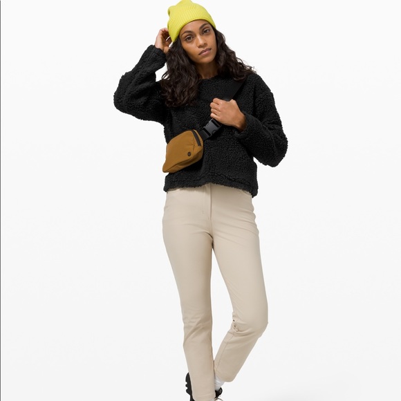 Lululemon Cropped Wool Whenever Crew Sweater - Picture 2 of 5